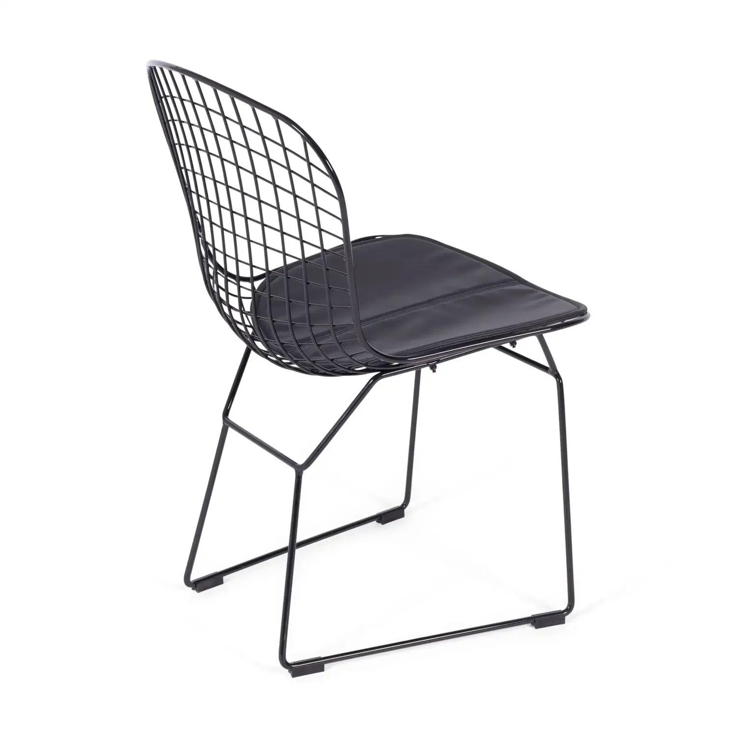 Silla de comedor en acero negro Berta FURNMOD - 7