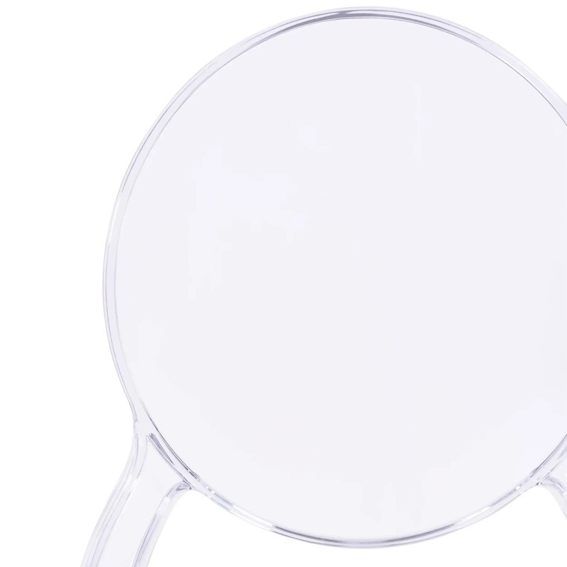Sedia da pranzo Lousiana trasparente FURNMOD - 2