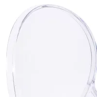 Cadeira de hospitalidade moderna transparente Louisiana - Mueble Design
