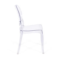 Sedia da pranzo Lousiana trasparente FURNMOD - 6