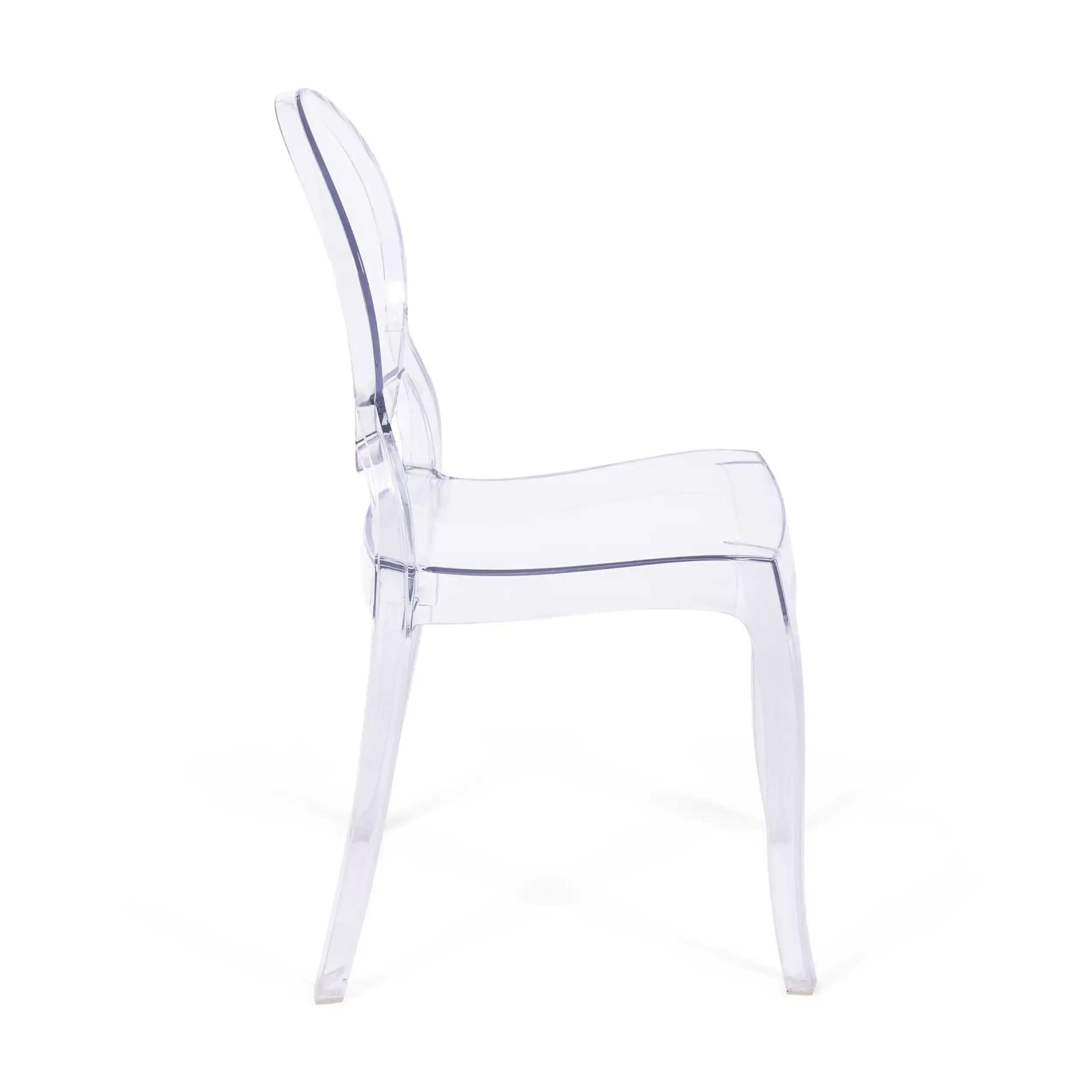 Louisiana transparent chair for the modern hospitality industry - Mueble Design