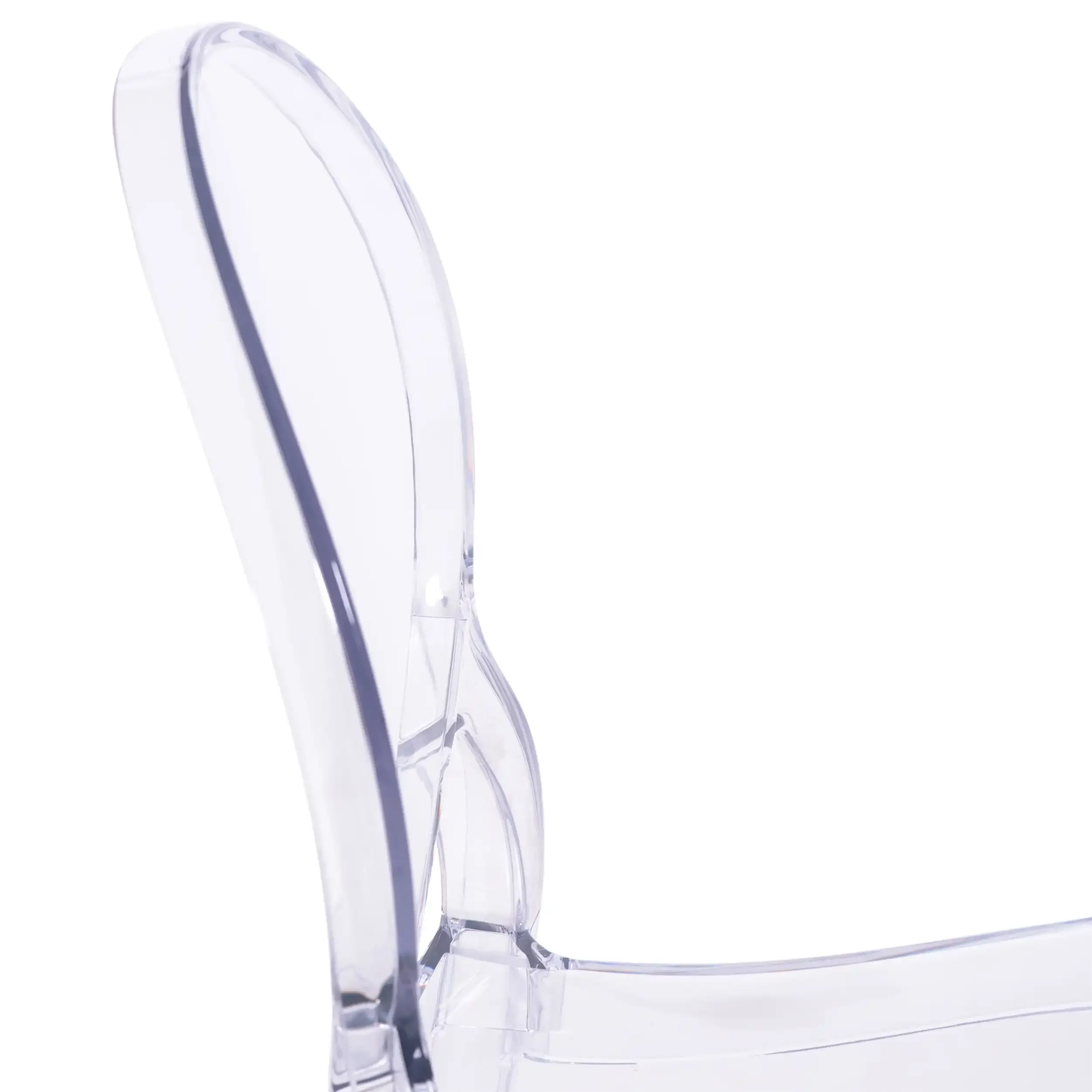 Louisiana transparent chair for the modern hospitality industry - Mueble Design