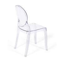 Chaise de salle à manger transparente Lousiana FURNMOD - 9