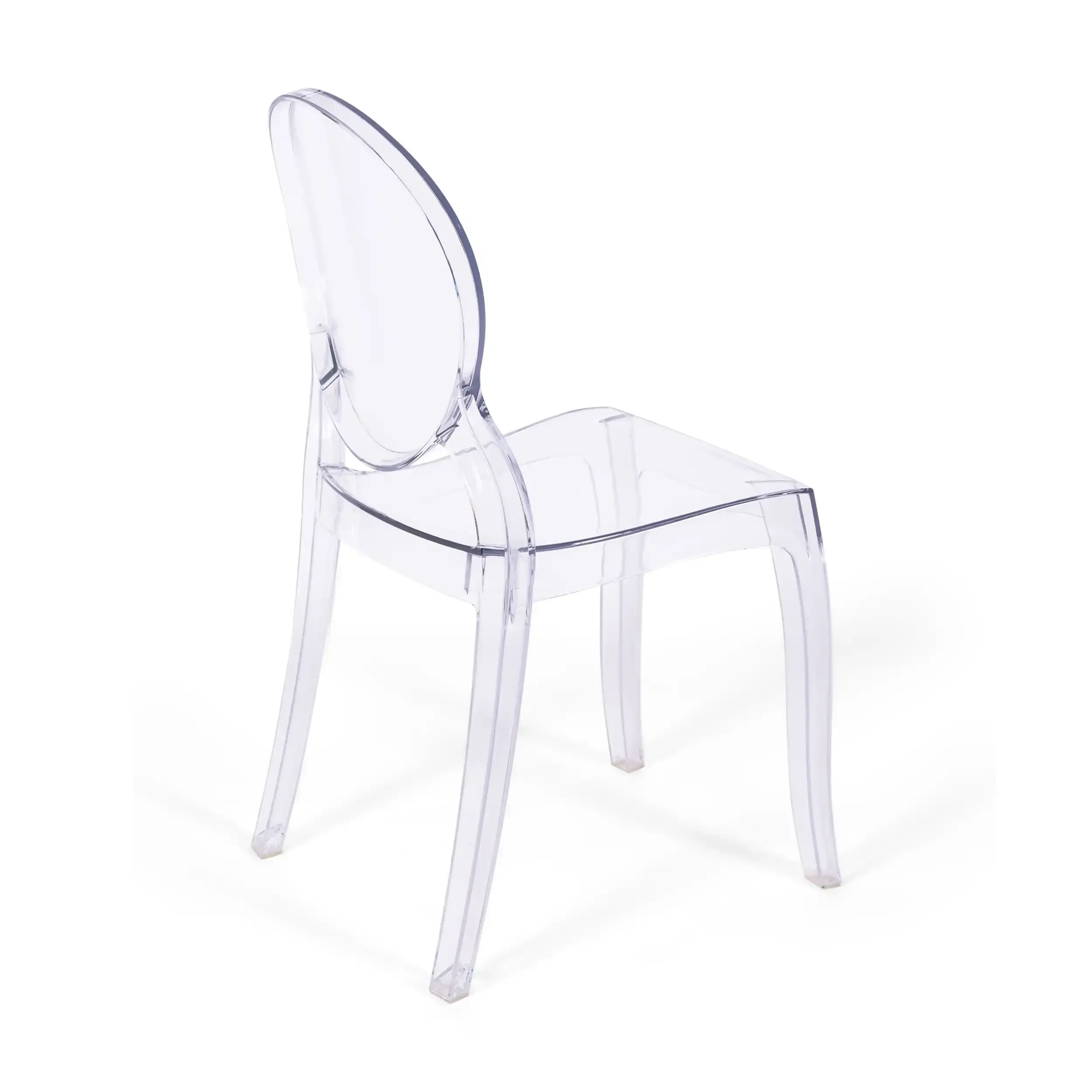Louisiana transparent chair for the modern hospitality industry - Mueble Design