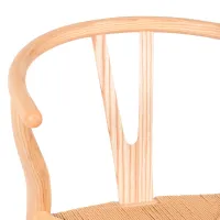 Chaise Wish CH24 Artisanale en Bois de Frêne FURNMOD - 4