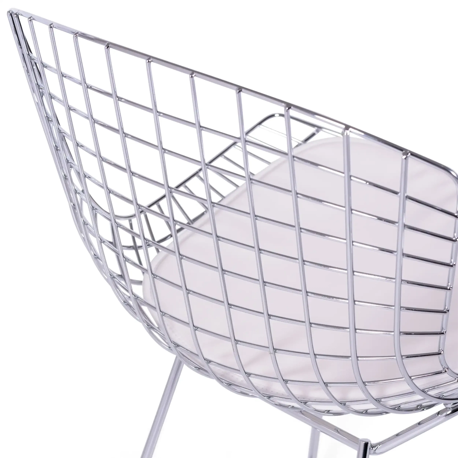 Chrom Bertoia Stuhl HQ Replik - Metallstühle - Mobelarium