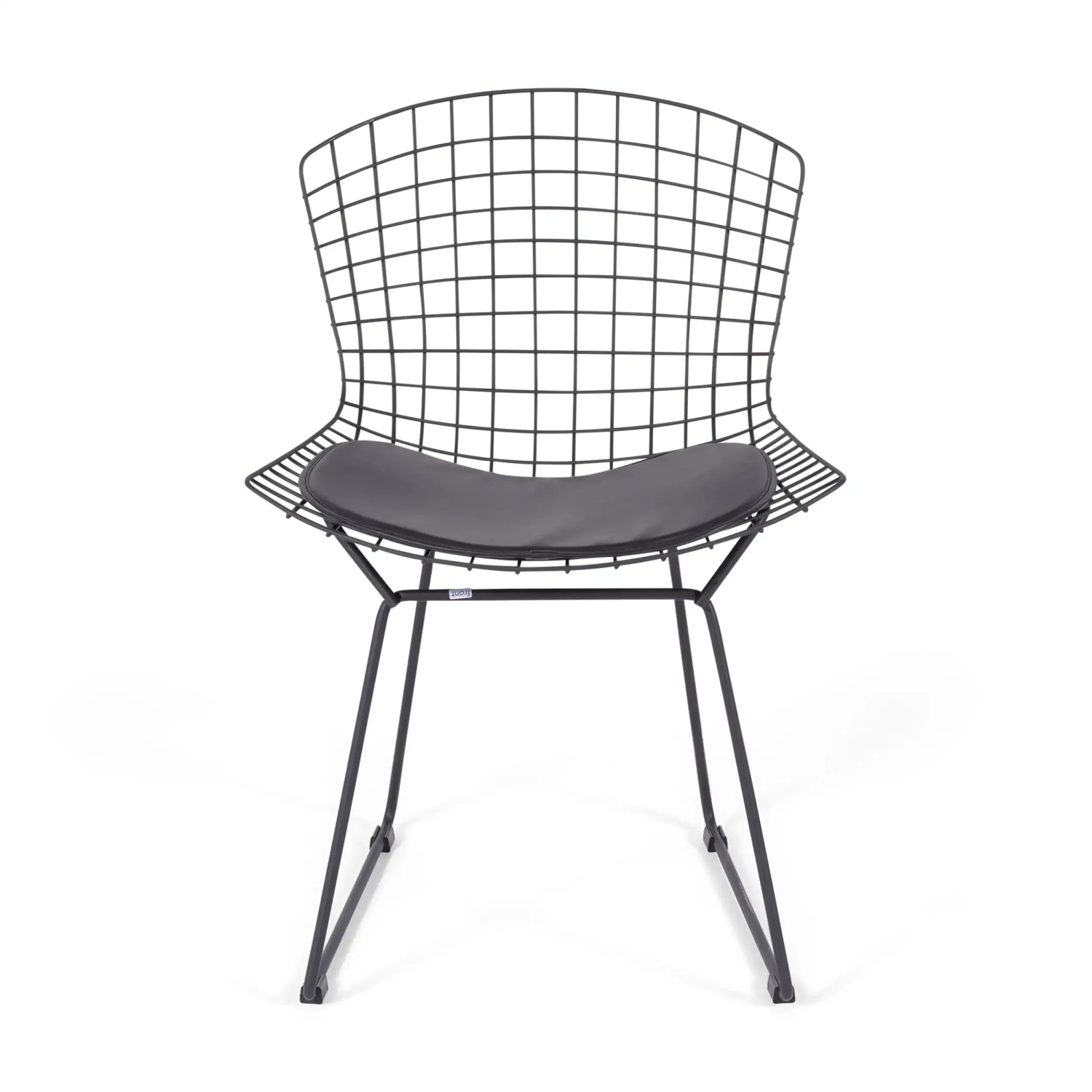 Cadeira Replica Bertoia em Aço Preto - Cadeiras de Metal - MuebleDesign