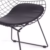 Réplica Silla Bertoia en Acero Negro - Sillas Metálicas - MuebleDesign