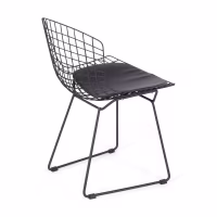 Réplica Silla Bertoia en Acero Negro - Sillas Metálicas - MuebleDesign
