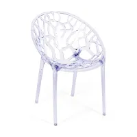 Transparent Chrystal Outdoor Chair Replica