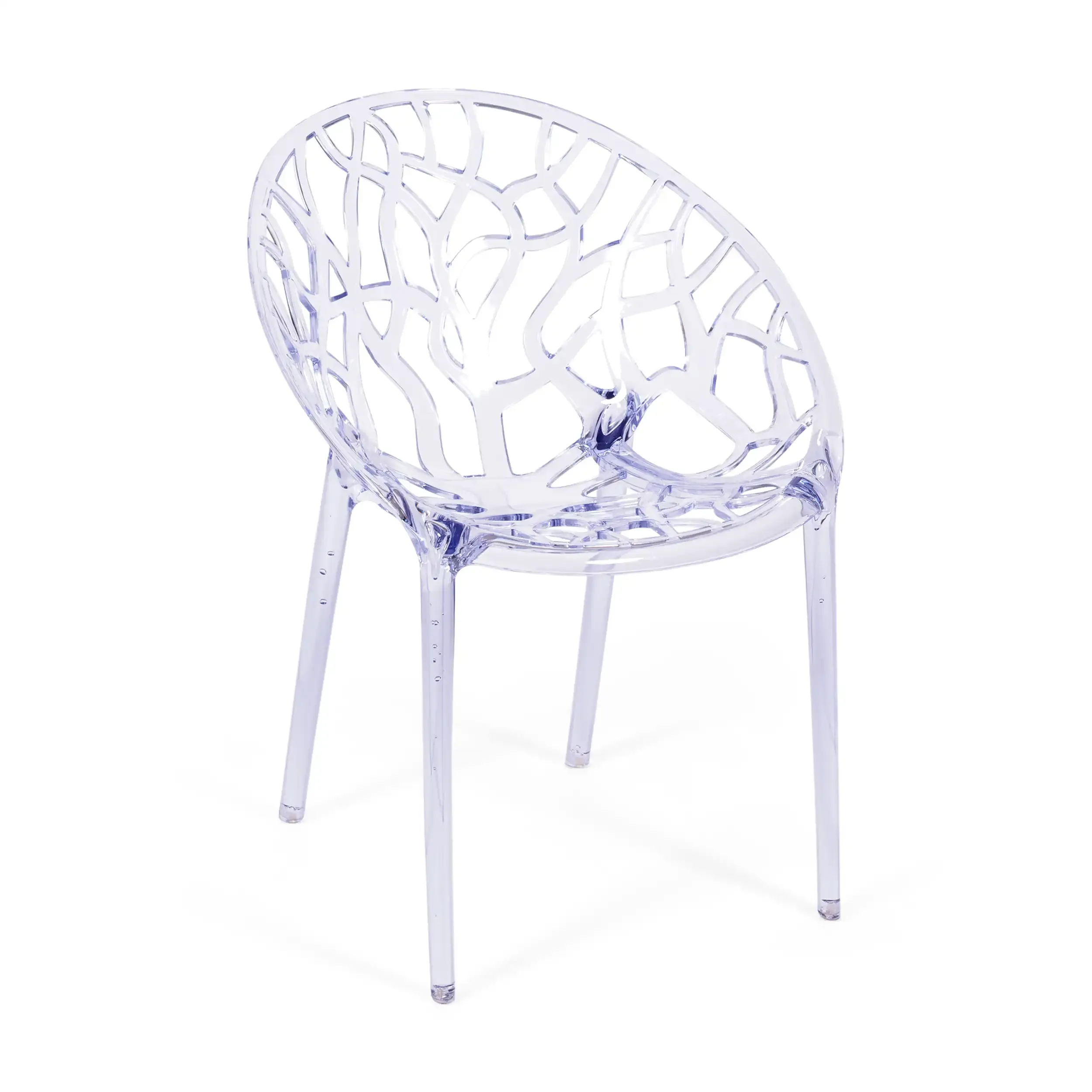 Transparent Chrystal Outdoor Chair Replica