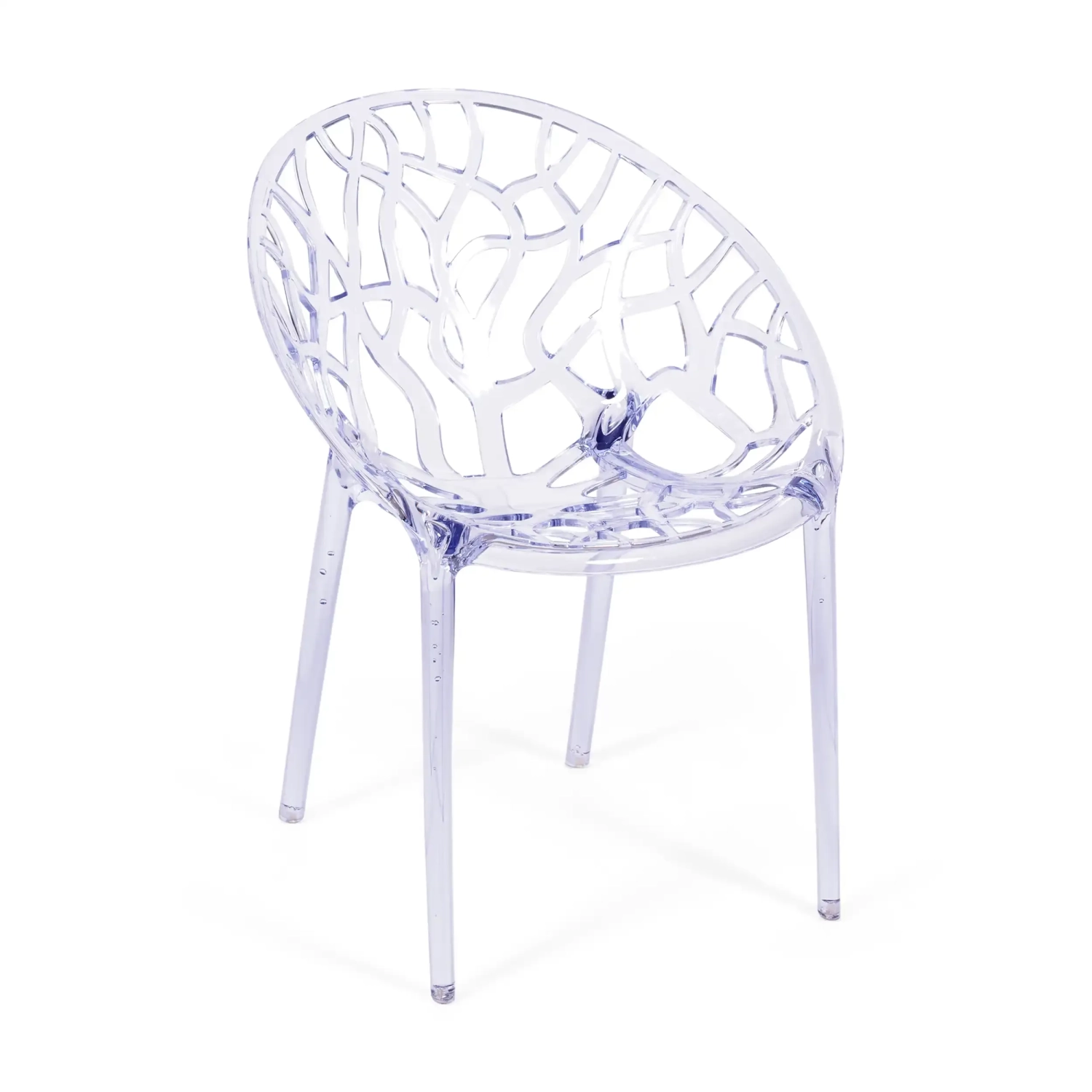 Transparent Chrystal Utomhusstol Replica
