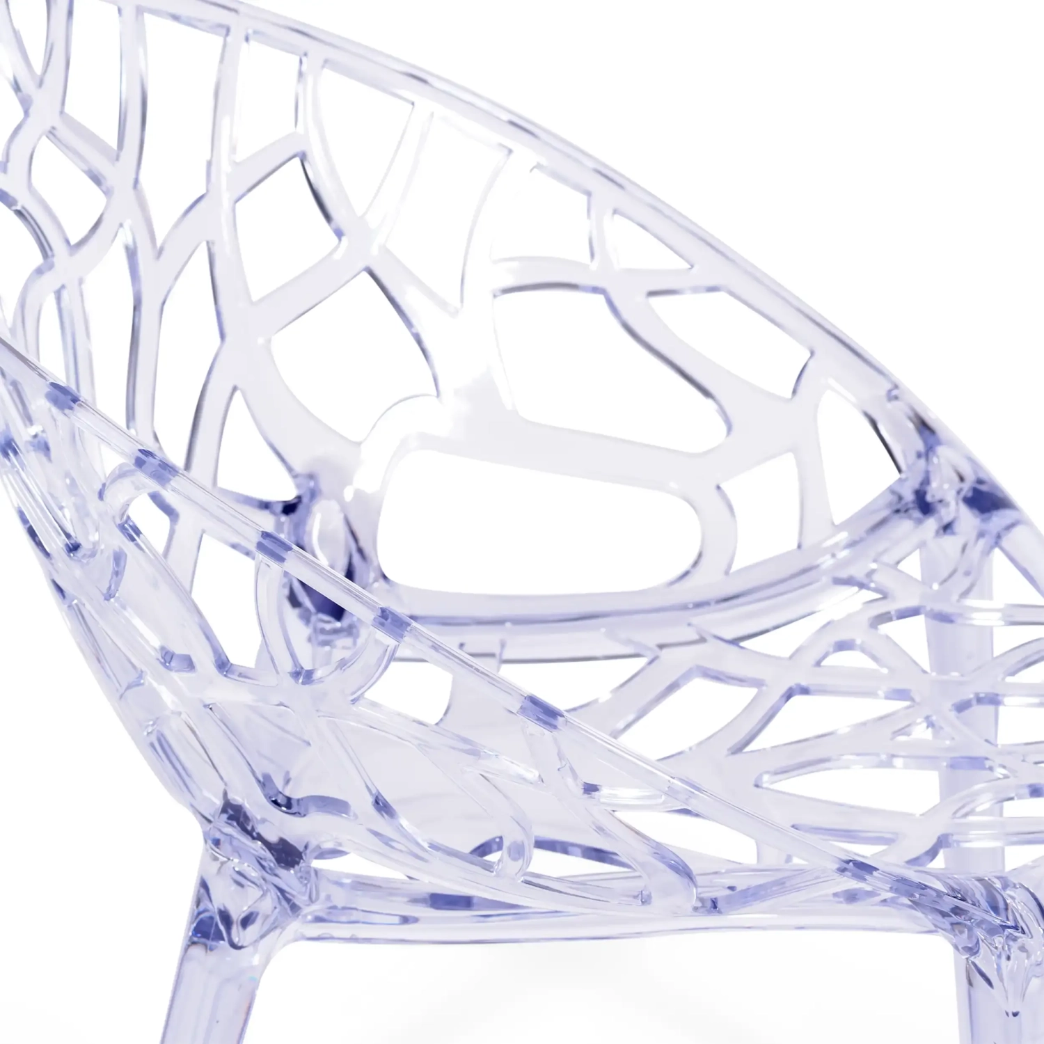 Replika stol Chrystal Transparent - Trädgårdsstolar - Mobelarium