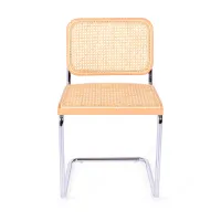 Chair Cesca economical chair in steel, beech and rattan 🪑 | Mueble Design