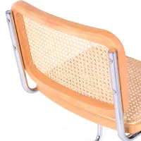 Cadeira Cesca cadeira de baixo custo em aço, faia e rotim 🪑 | Mueble Design