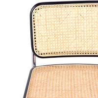 Krzesło Cesca niedrogie krzesło wykonane ze stali, buku i rattanu 🪑 | Mueble Design