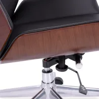 Cadeira de escritório Nordic Highback em madeira - Mueble Design