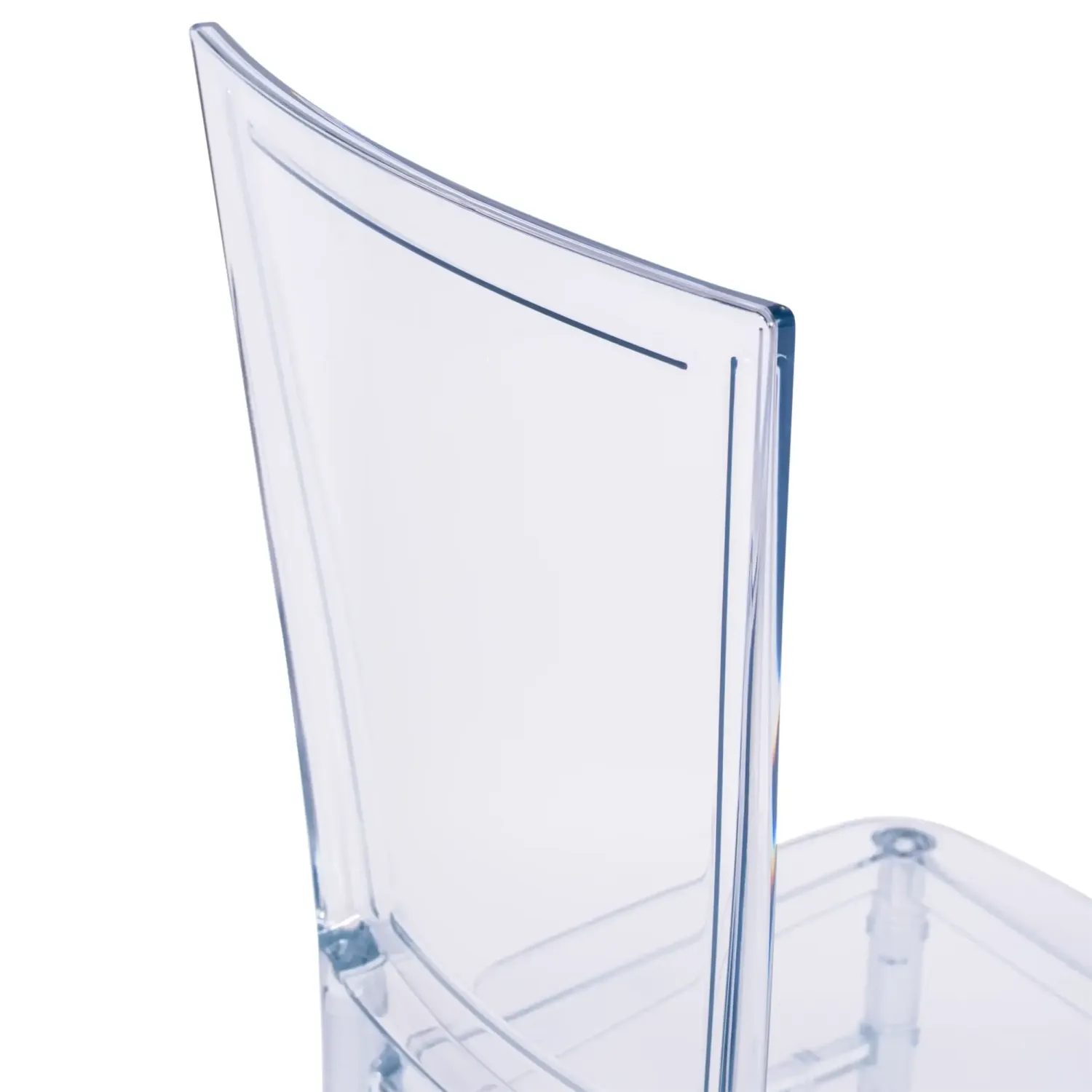 Silla Transparente Felipe Ghost - Sillas de plástico - Mueble Design