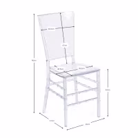 Silla Transparente Felipe Ghost - Sillas de plástico - Mueble Design