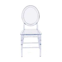 Silla Transparente Isabelle Ghost - Sillas de plástico - Mueble Design