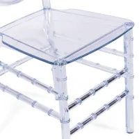 Chaises Transparentes Isabelle Ghost - Chaises en plastique - Meubles Concept