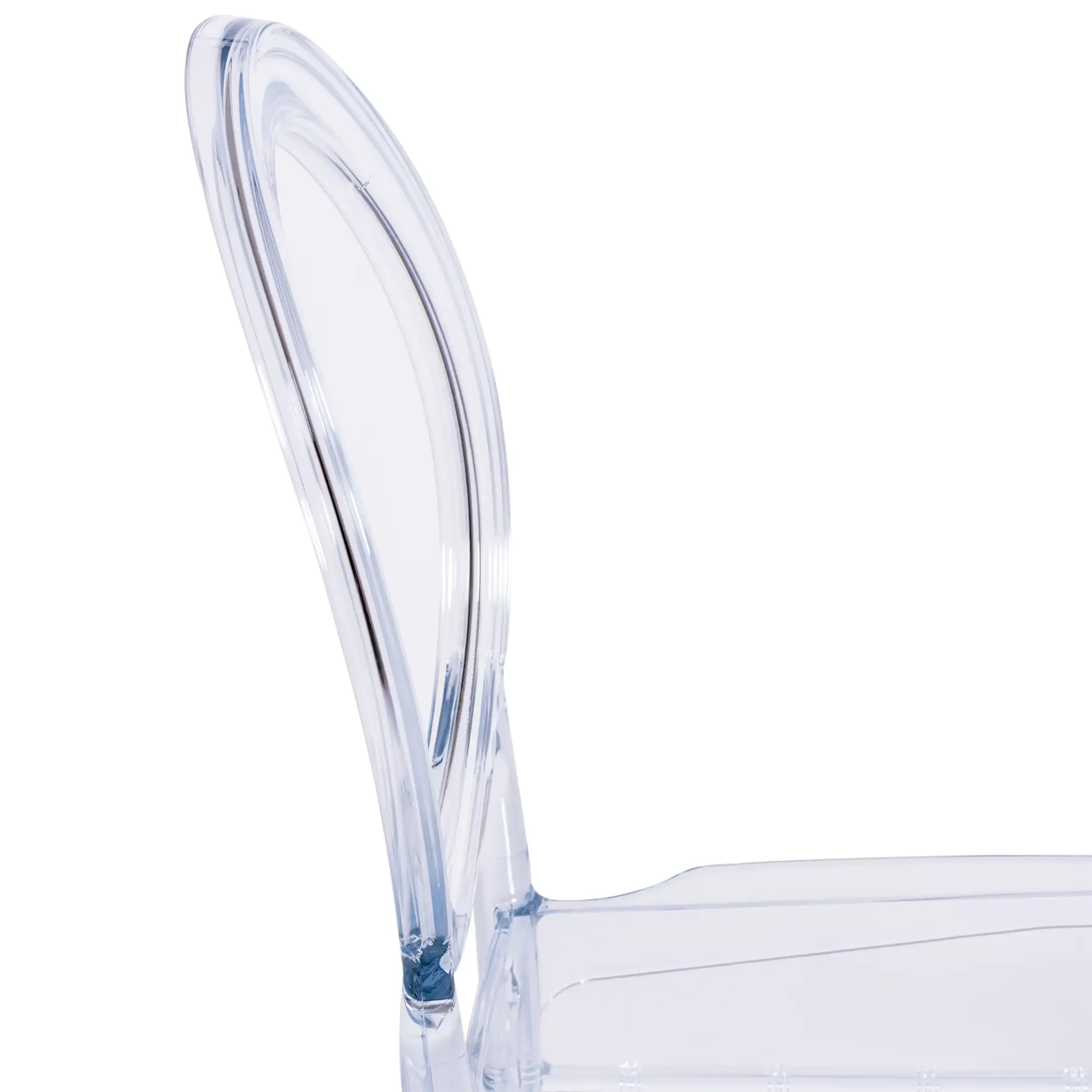 Silla Transparente Isabelle Ghost - Sillas de plástico - Mueble Design