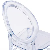 Silla Transparente Isabelle Ghost - Sillas de plástico - Mueble Design