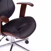 Silla Oficina Cambridge en madera - Sillas polipiel - Mueble design