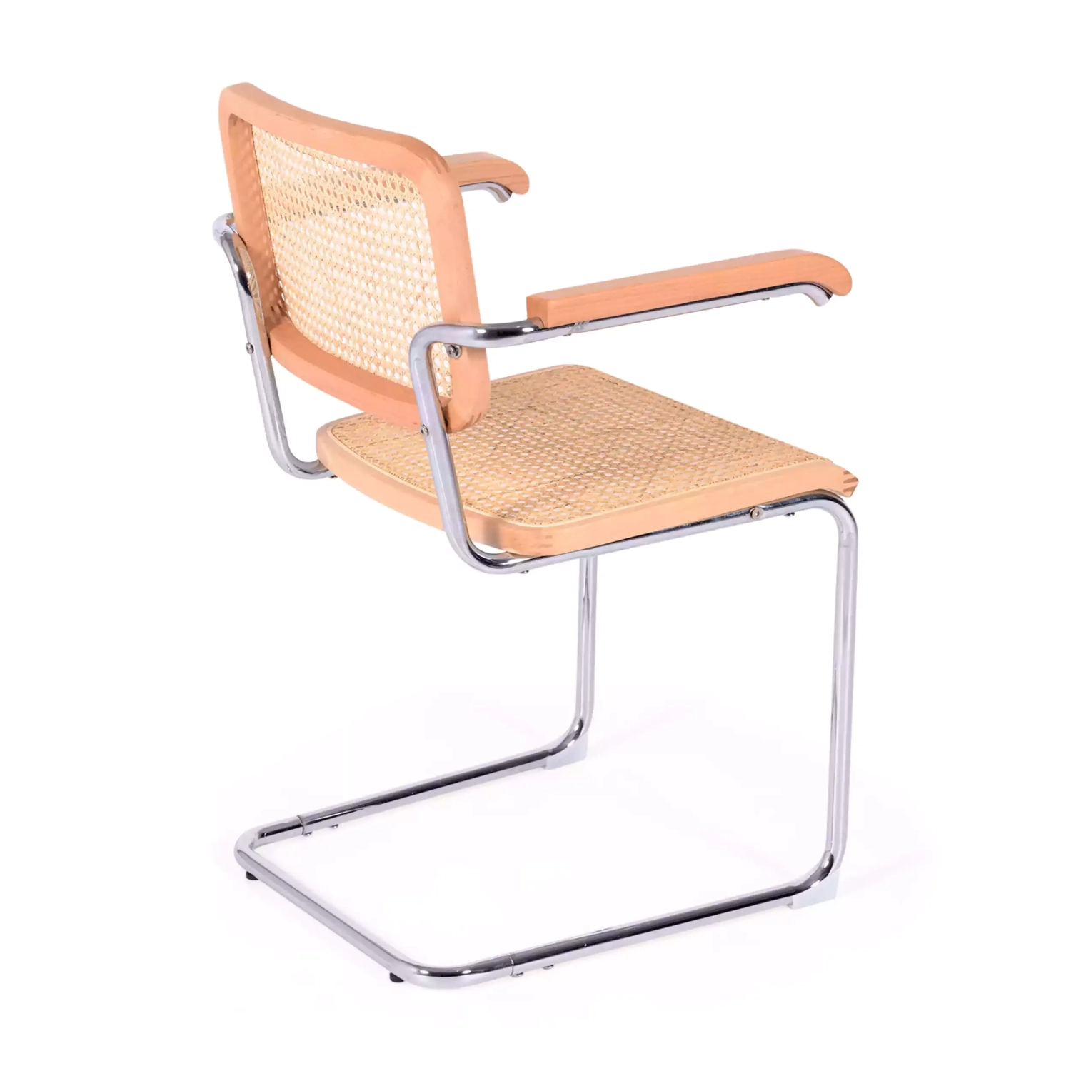 Chaise Cesca avec accoudoirs - Chaises en rotin - Meubles Concept
