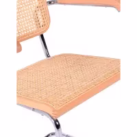Silla Cesca con reposabrazos - Sillas de ratán - Mueble Design