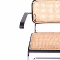 Silla Cesca con reposabrazos - Sillas de ratán - Mueble Design