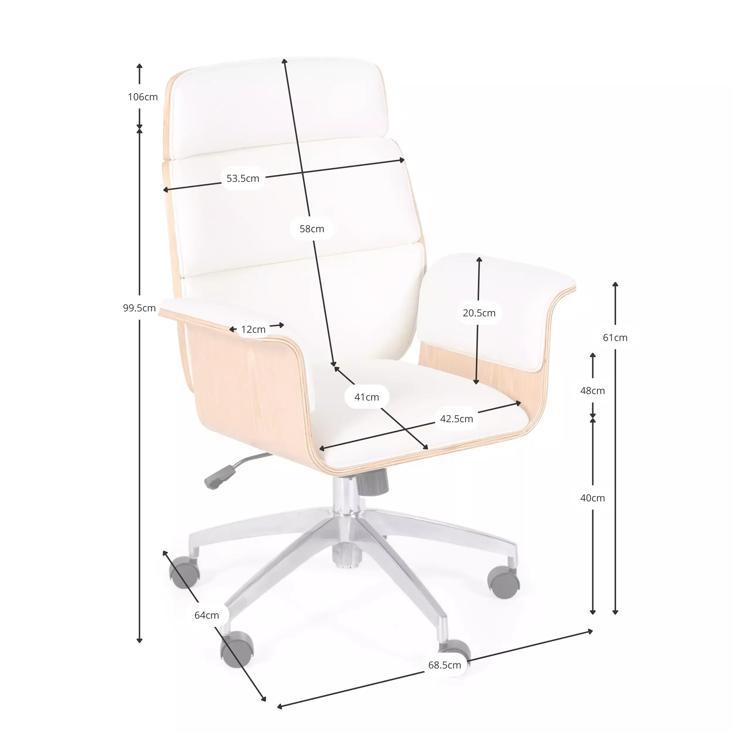 Office chair for executives - Office chairs - Mueble Design