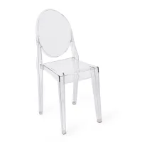 Replica of the Victoria Ghost chair by Phillipe Starck