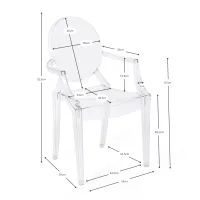 Replica della sedia Louis Ghost - Sedie di design | Muebledesign