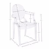 Réplica Silla Louis Ghost - Sillas de diseño | Muebledesign