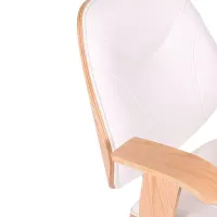 Silla de oficina Cambridge en madera clara - Mueble design