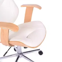 Silla de oficina Cambridge en madera clara - Mueble design