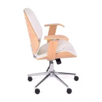 Silla de oficina Cambridge en madera clara - Mueble design