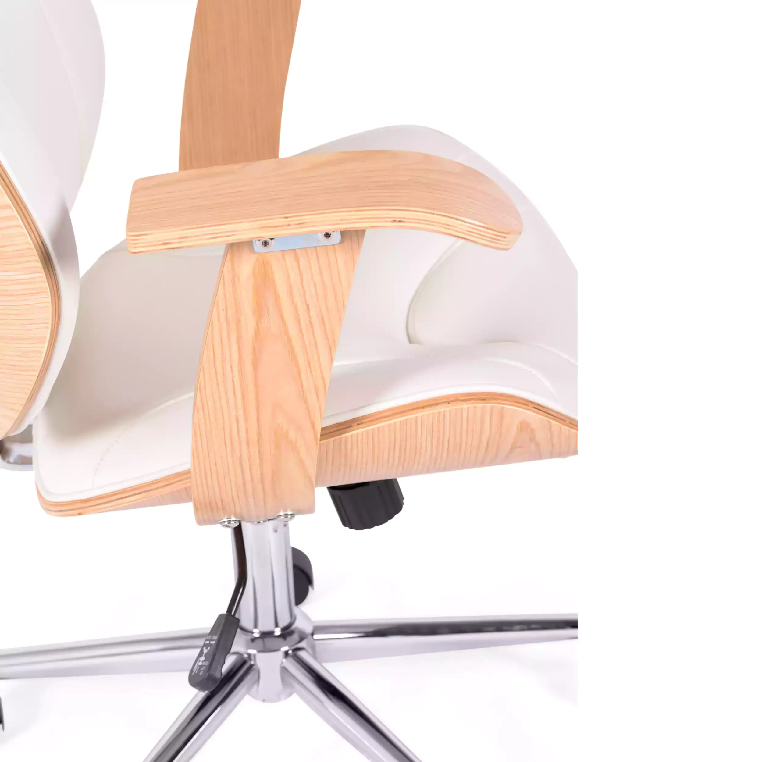 Silla de oficina Cambridge en madera clara - Mueble design