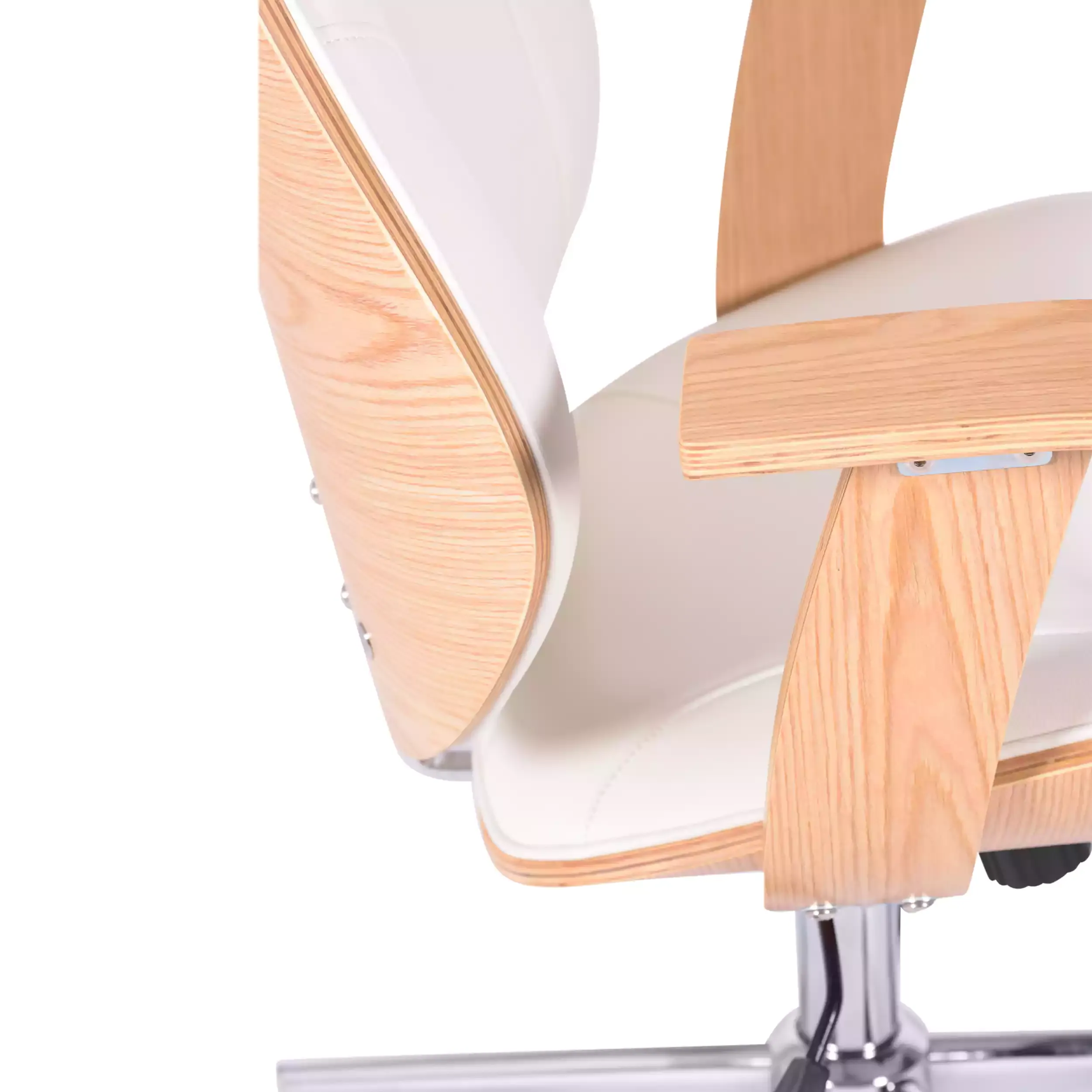 Silla de oficina Cambridge en madera clara - Mueble design