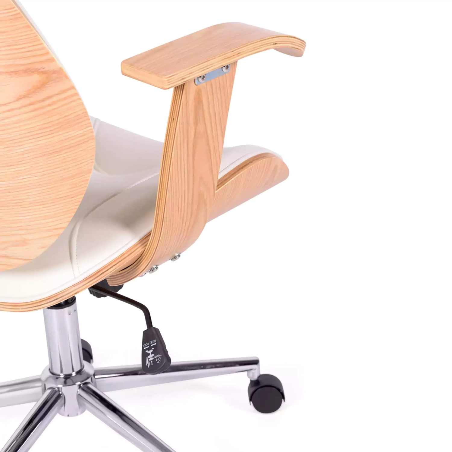 Sedia da ufficio Cambridge in legno chiaro - Mueble design