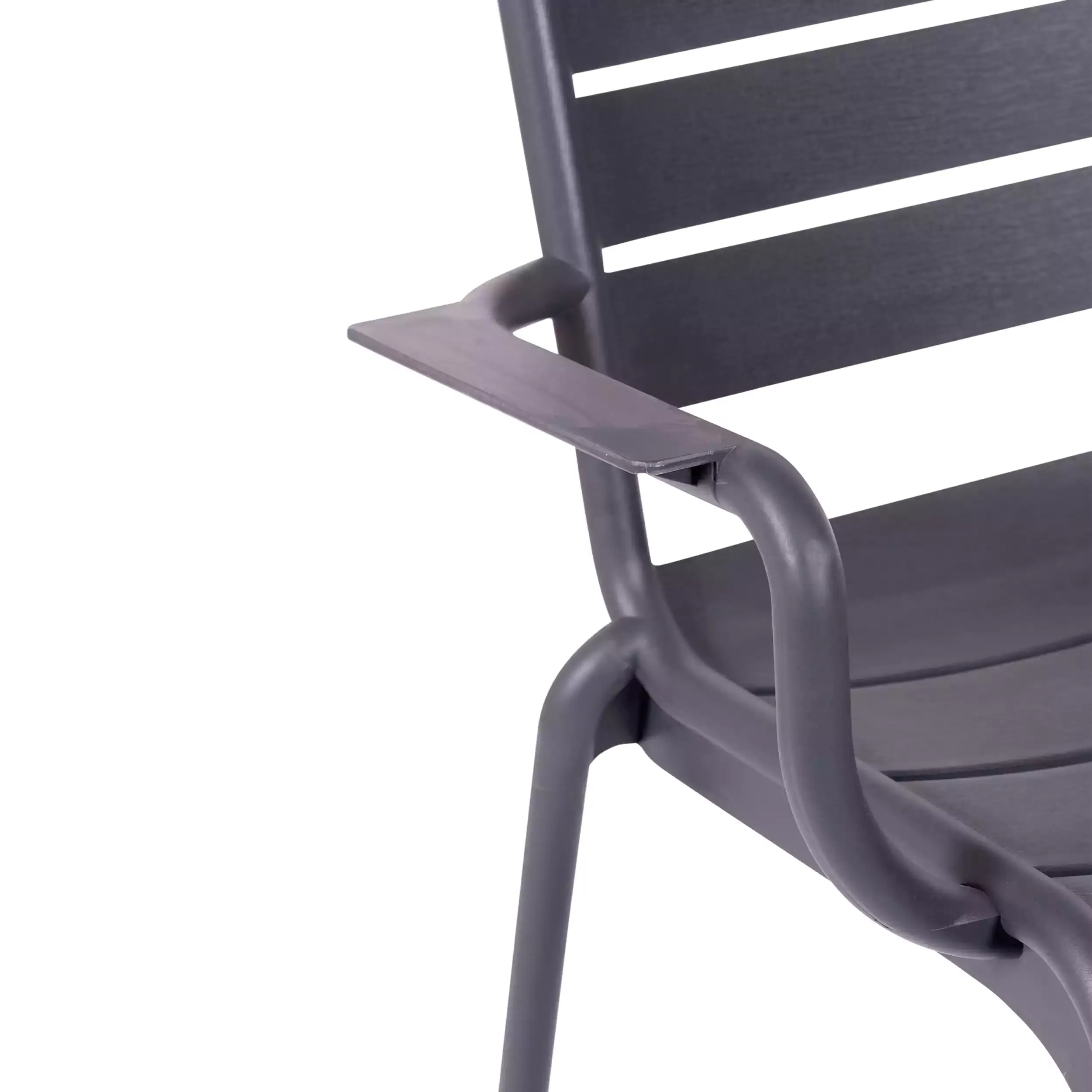 Pack of 4 outdoor chairs - Outdoor plastic chairs - Mueble Design