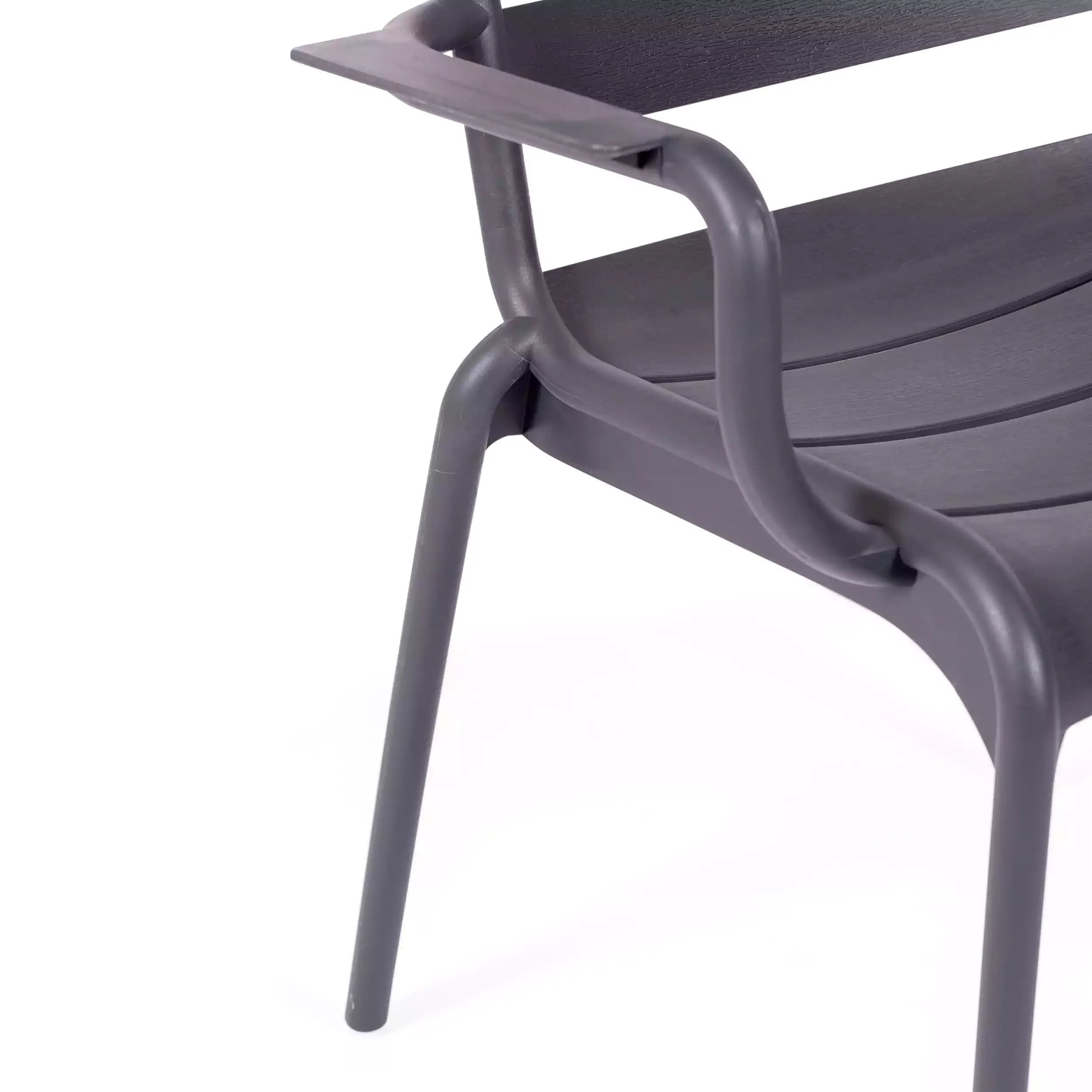 Pack of 4 outdoor chairs - Outdoor plastic chairs - Mueble Design