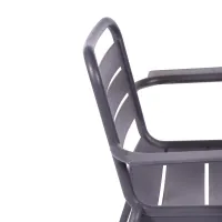 Pack of 4 outdoor chairs - Outdoor plastic chairs - Mueble Design