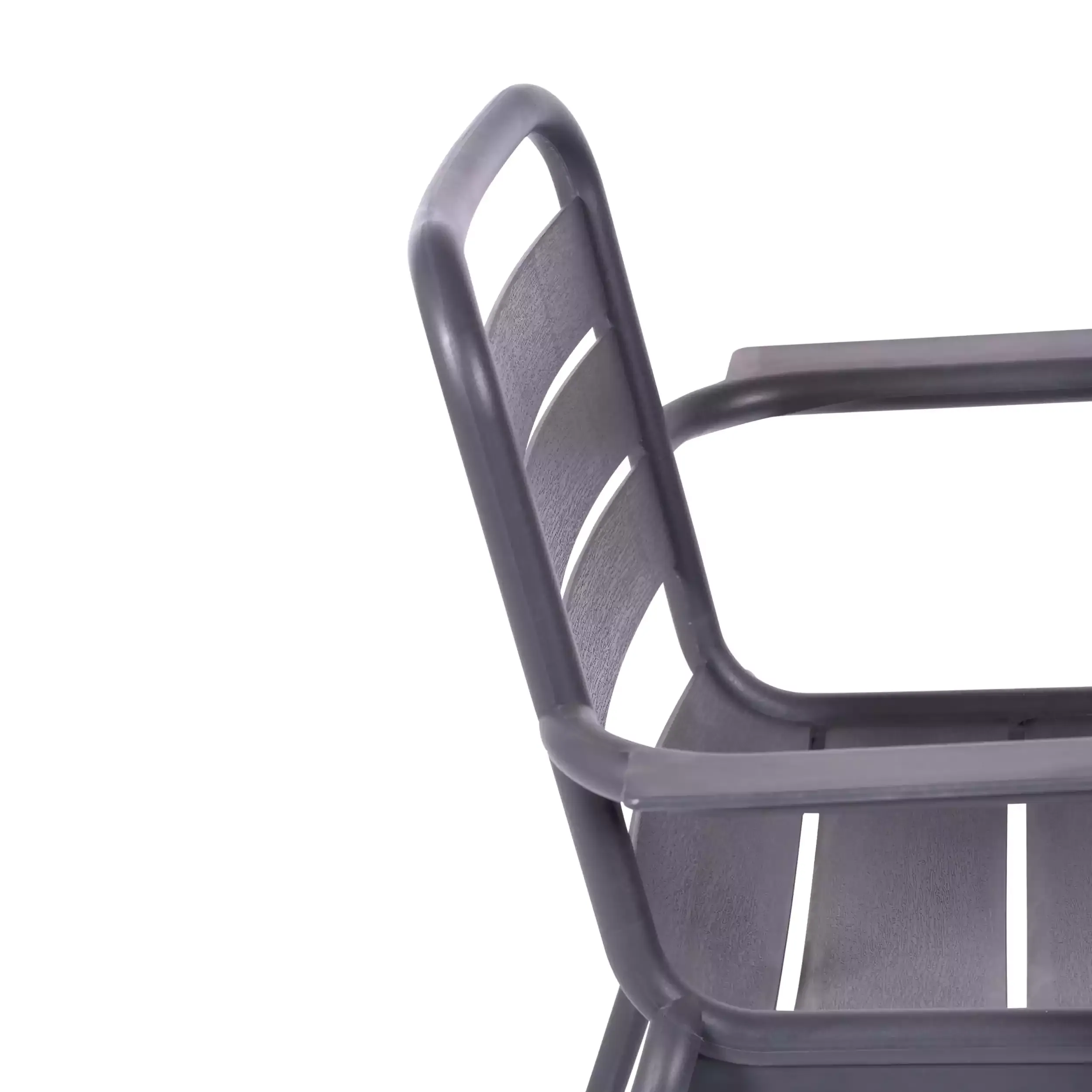 Pack of 4 outdoor chairs - Outdoor plastic chairs - Mueble Design