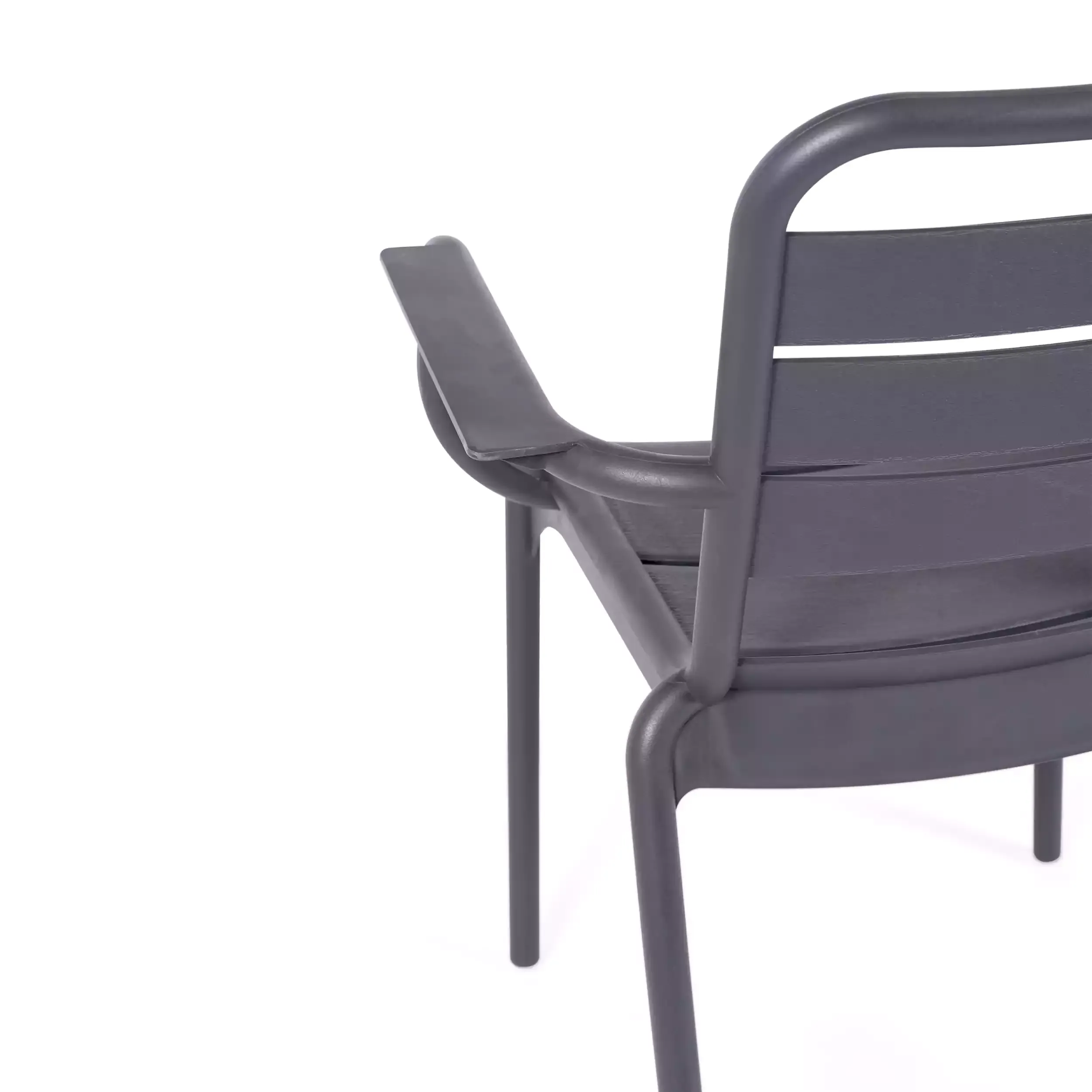Pack of 4 outdoor chairs - Outdoor plastic chairs - Mueble Design