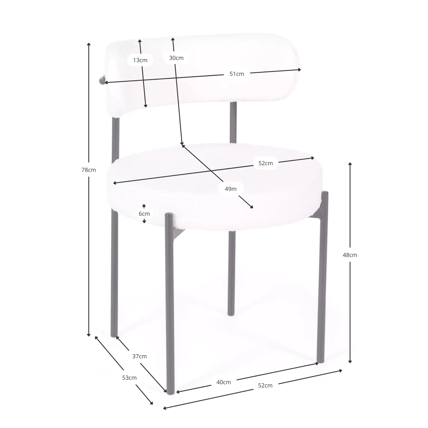Sedia Lenin rivestita in velluto - design elegante e moderno 🪑