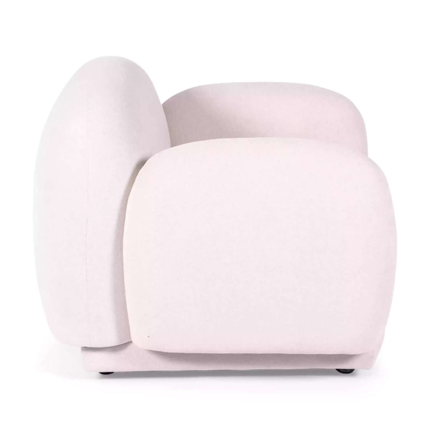 Designerski fotel 1-osobowy Nest - zawijany design - Mobelarium
