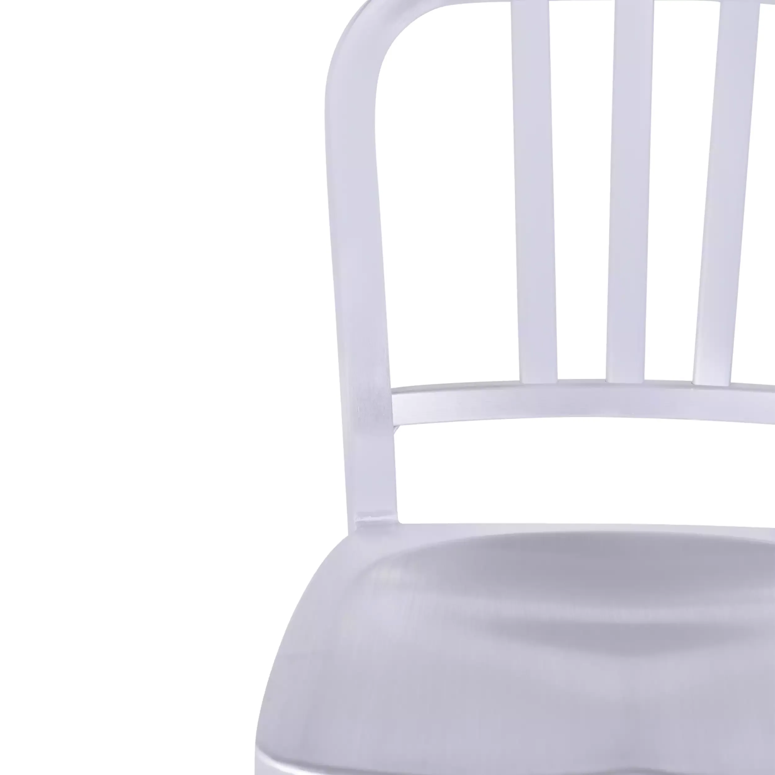 Réplica del taburete Navy Army de aluminio – Diseño industrial icónico