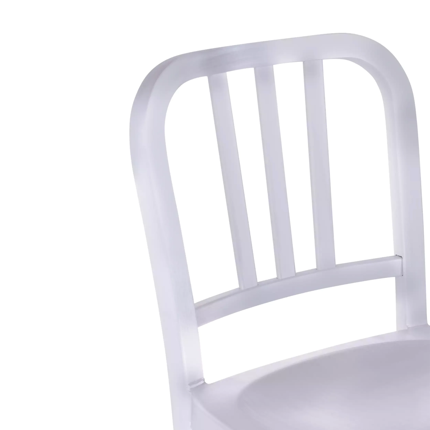 Navy Army aluminum stool replica - iconic industrial design